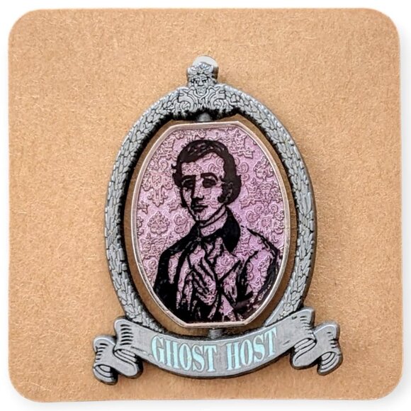 Haunted Mansion Disney Pin: Master Gracey Ghost Host Spinner